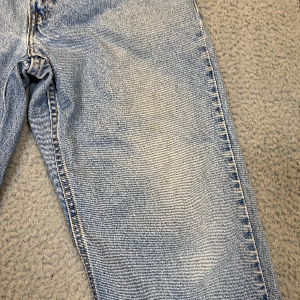 Levi's 550 Relaxed Straight Leg Jeans Men W34 L30 Light Wash Blue Cotton Vintage